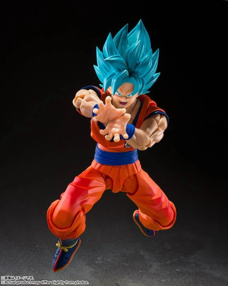 Dragon Ball Super S.H.Figuarts Super Saiyan Blue Goku – Blue Power Transcending Limits