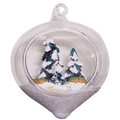 Blown Glass Collectible Tree Ornaments (Forest Terrarium)