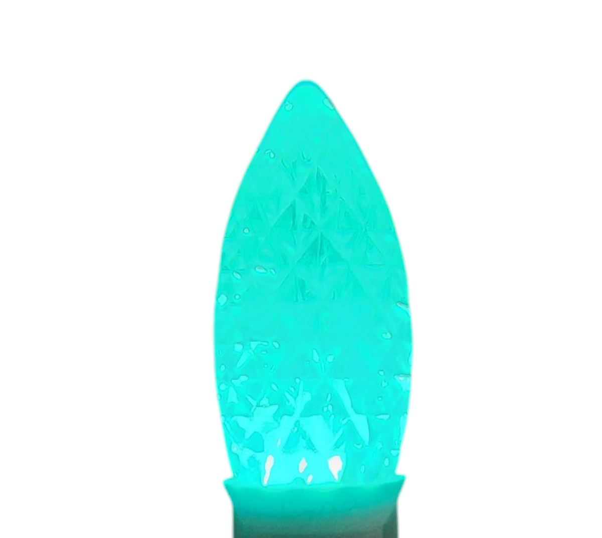 LED C9 Light Bulbs - 25 Pack - Green