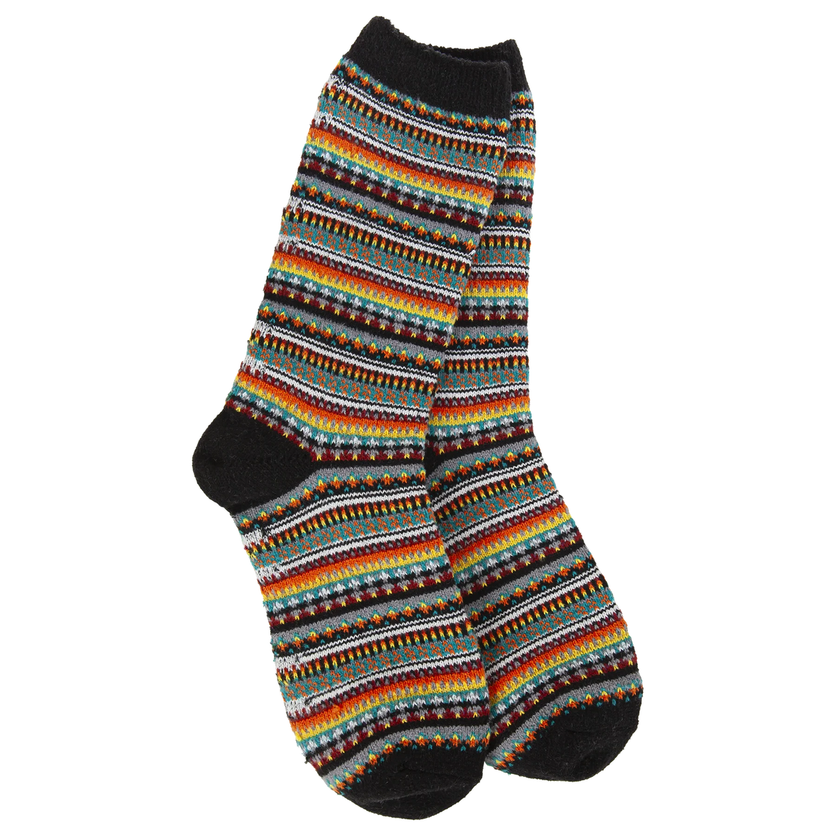 Weekend Boho Crew - Black Stripe