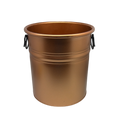 Copper Look Metal Bucket - Mid Size