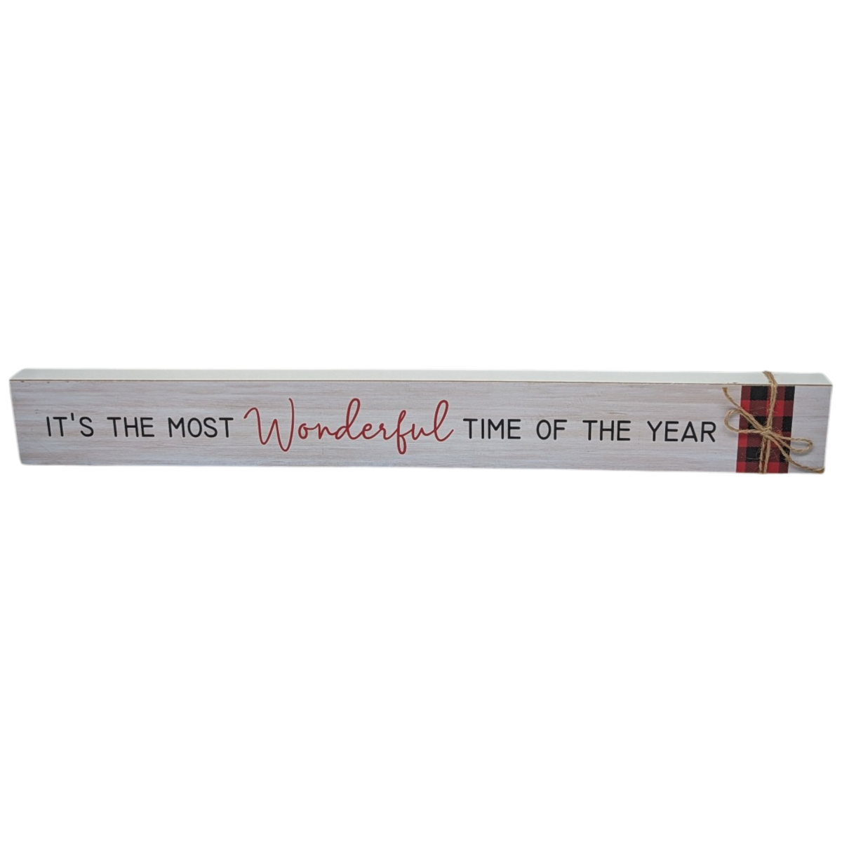 It's the Most Wonderful Time of the Year - Tabletop Shelf Sitter