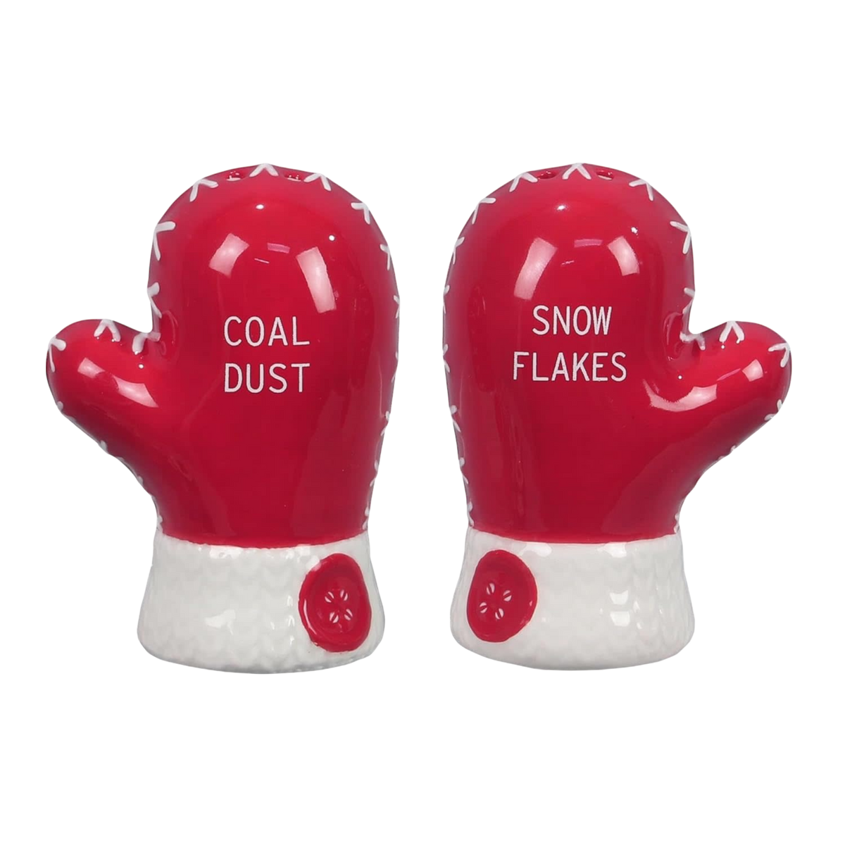 Mitten Shaped Salt and Pepper Set