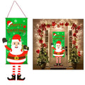 Christmas Door Hanging Flag Decor