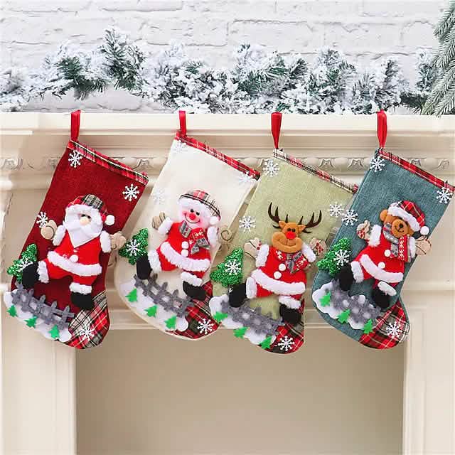 Christmas Stocking Gift Bag