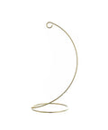Gold Twisted Metal Wire Ornament Hanger - 8"