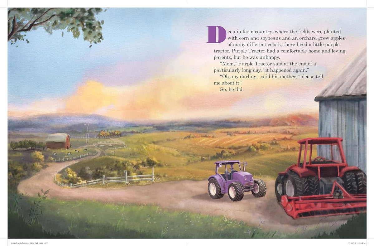 Little Purple Tractor (HC)