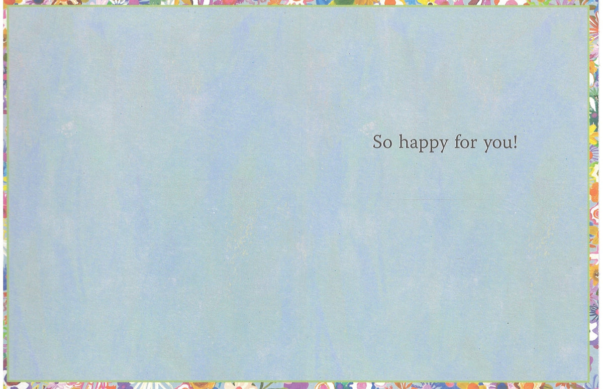 Congrats Bouquet Greeting Card