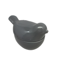 Bird Covered Candle Dish - Volcano