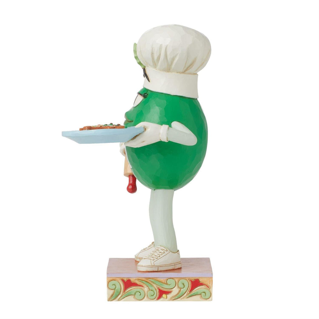 M&M'S Green Character With Cookies Figurine