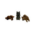 Wildlife Pot Sitters Set of 3