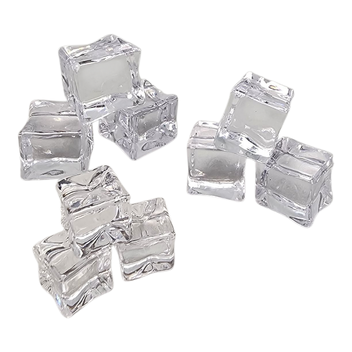Frosty Acrylic Ice Cubes -