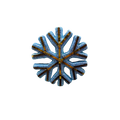 7 Inch Commercial Shatterproof Snowflake Ornament