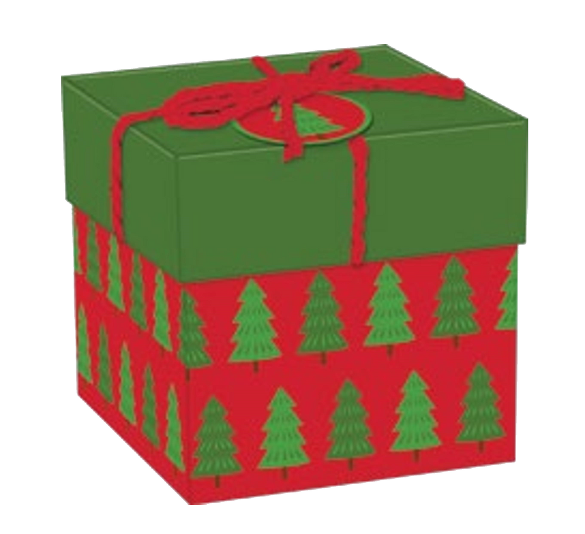 Gift Box Cube for Gift Cards - 3" x 3" -  Joy Present Stack