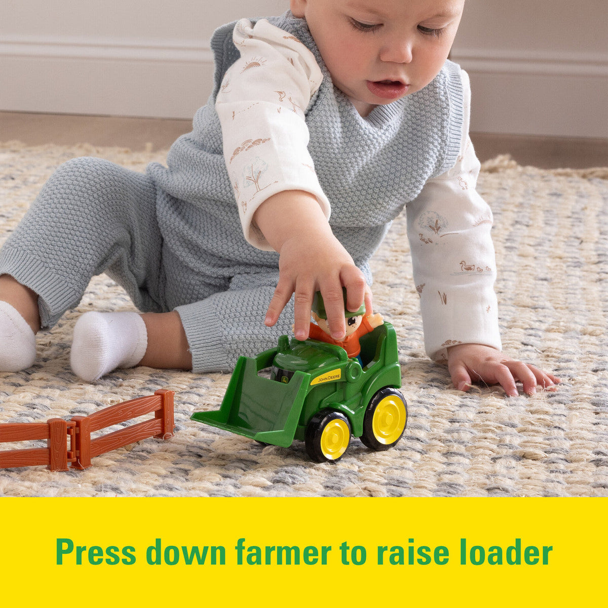 John Deere The Cows Are Out Playset