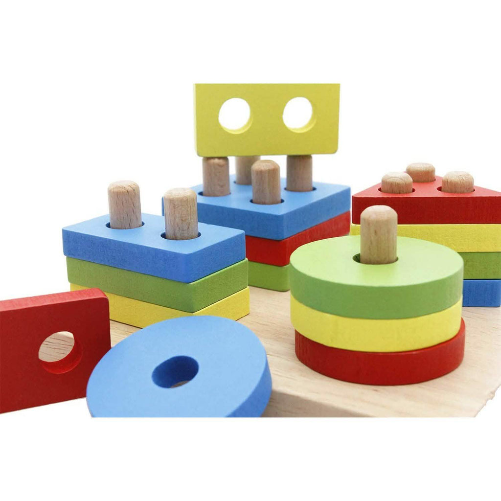 Educational Toys Wooden Shapes Sorter