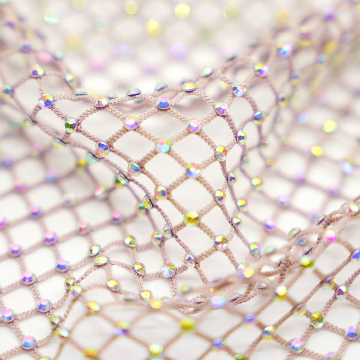 Enigma Diamond Fishnet Fabric | Blue Moon Fabrics