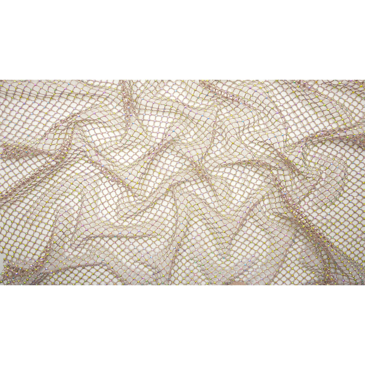 Enigma Diamond Fishnet Fabric | Blue Moon Fabrics