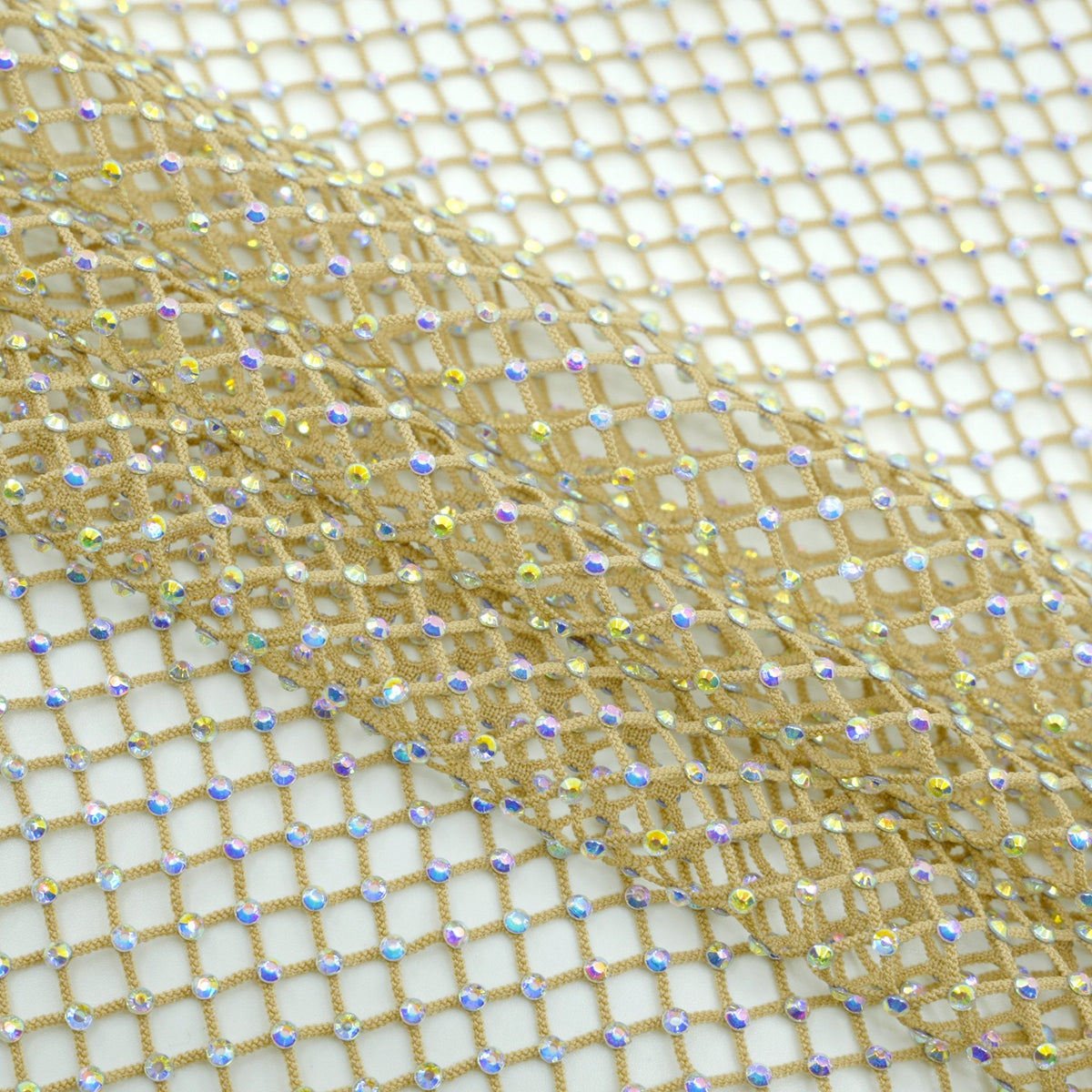 Enigma Diamond Fishnet Fabric | Blue Moon Fabrics