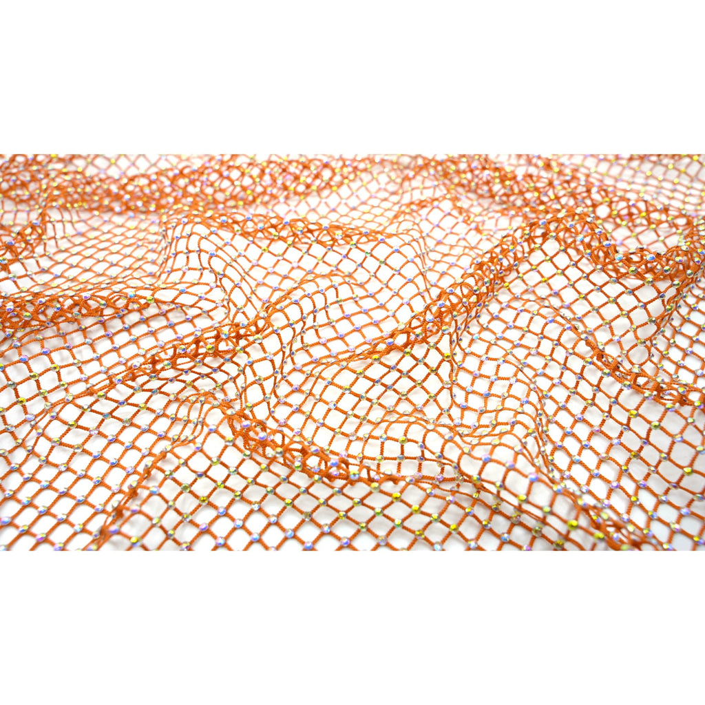 Enigma Diamond Fishnet Fabric | Blue Moon Fabrics