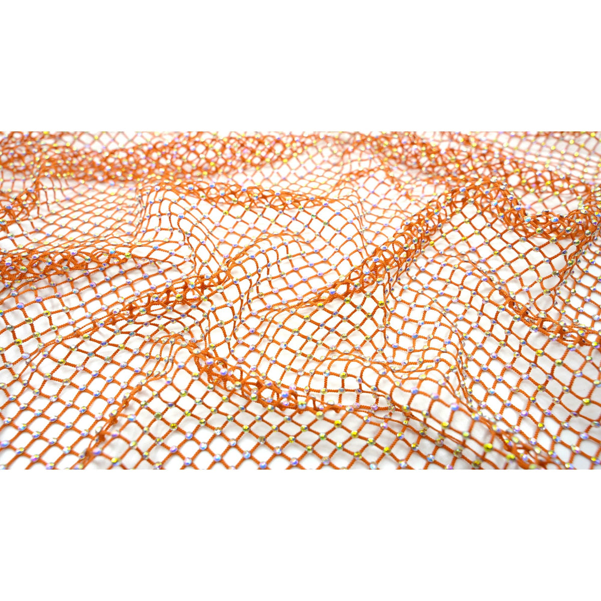 Enigma Diamond Fishnet Fabric | Blue Moon Fabrics