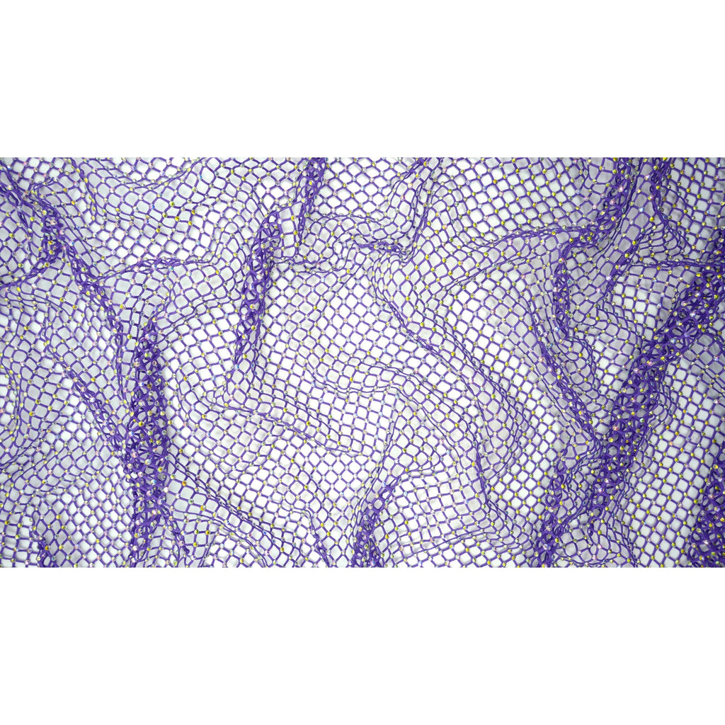Enigma Diamond Fishnet Fabric | Blue Moon Fabrics