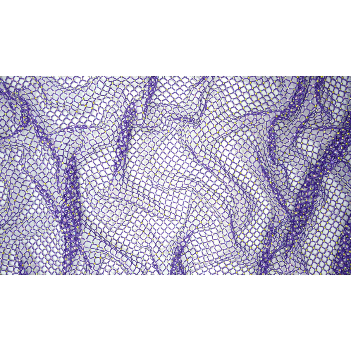 Enigma Diamond Fishnet Fabric | Blue Moon Fabrics