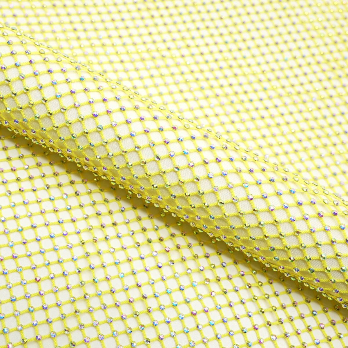 Enigma Diamond Fishnet Fabric | Blue Moon Fabrics