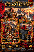G Class Legends | The Iron Crown Knight | Legendary Interactive Digital Trading Card 004