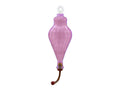 Hummingbird Feeder - Organic Luster Ribbed - Purple