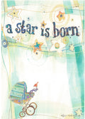 A Star is Born   - New Baby Card