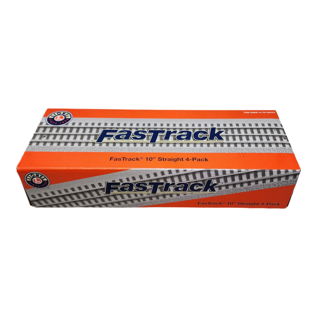 O-Gauge FasTrack 10” Straight - 4 Pack