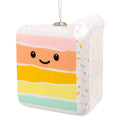 Rainbow Slice of Cake Shatterproof Ornament