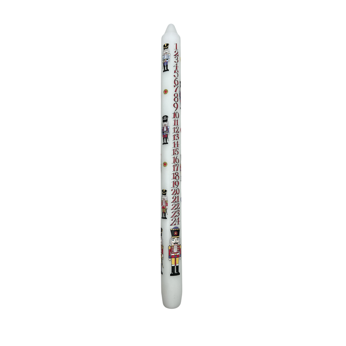 Advent Taper Candle - Nutcracker