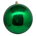 12" Commercial Shatterproof Ball Ornament - Emerald Green