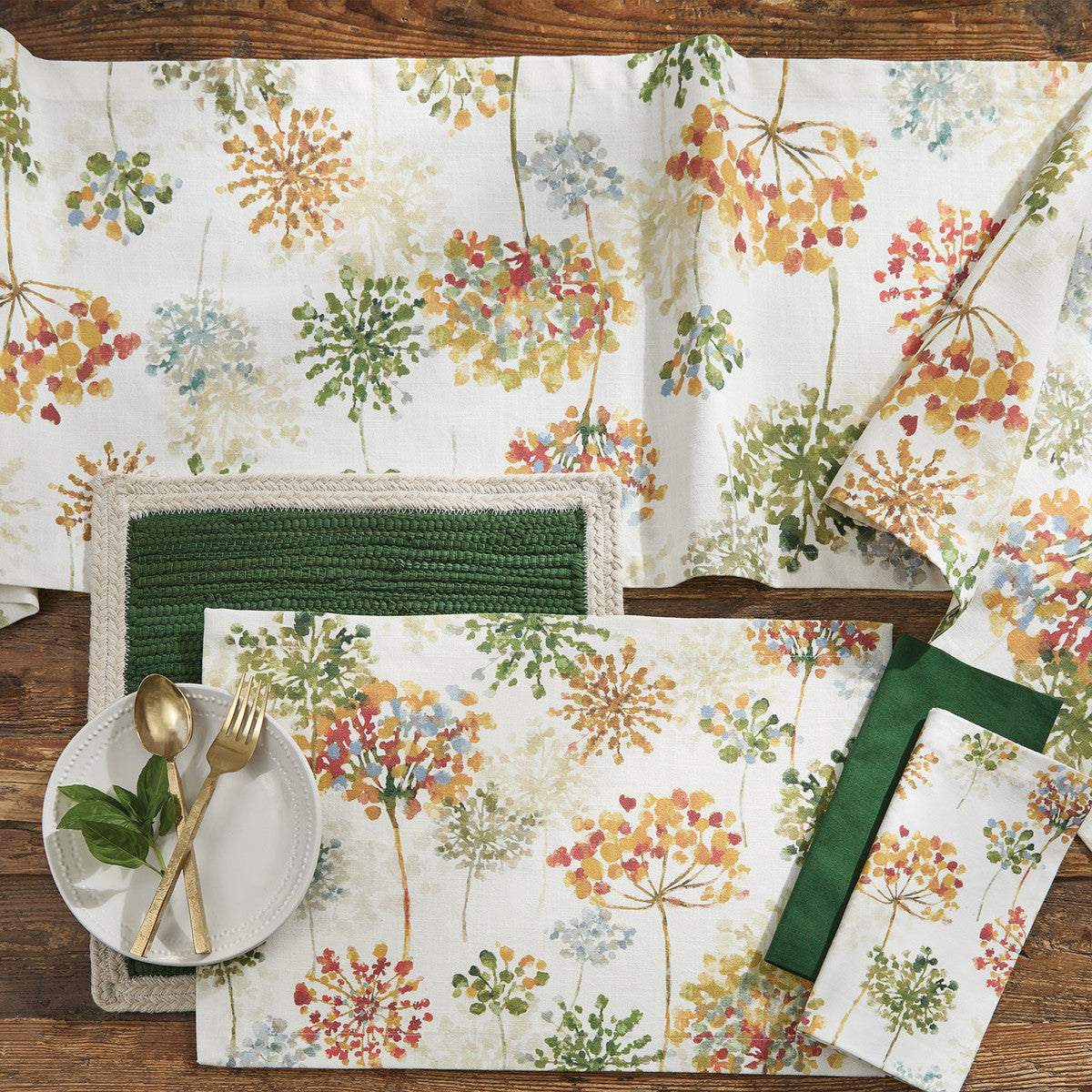 Lace Flowers Cotton Napkin