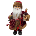 Vintner Santa Figurine Ornament - 9 inches