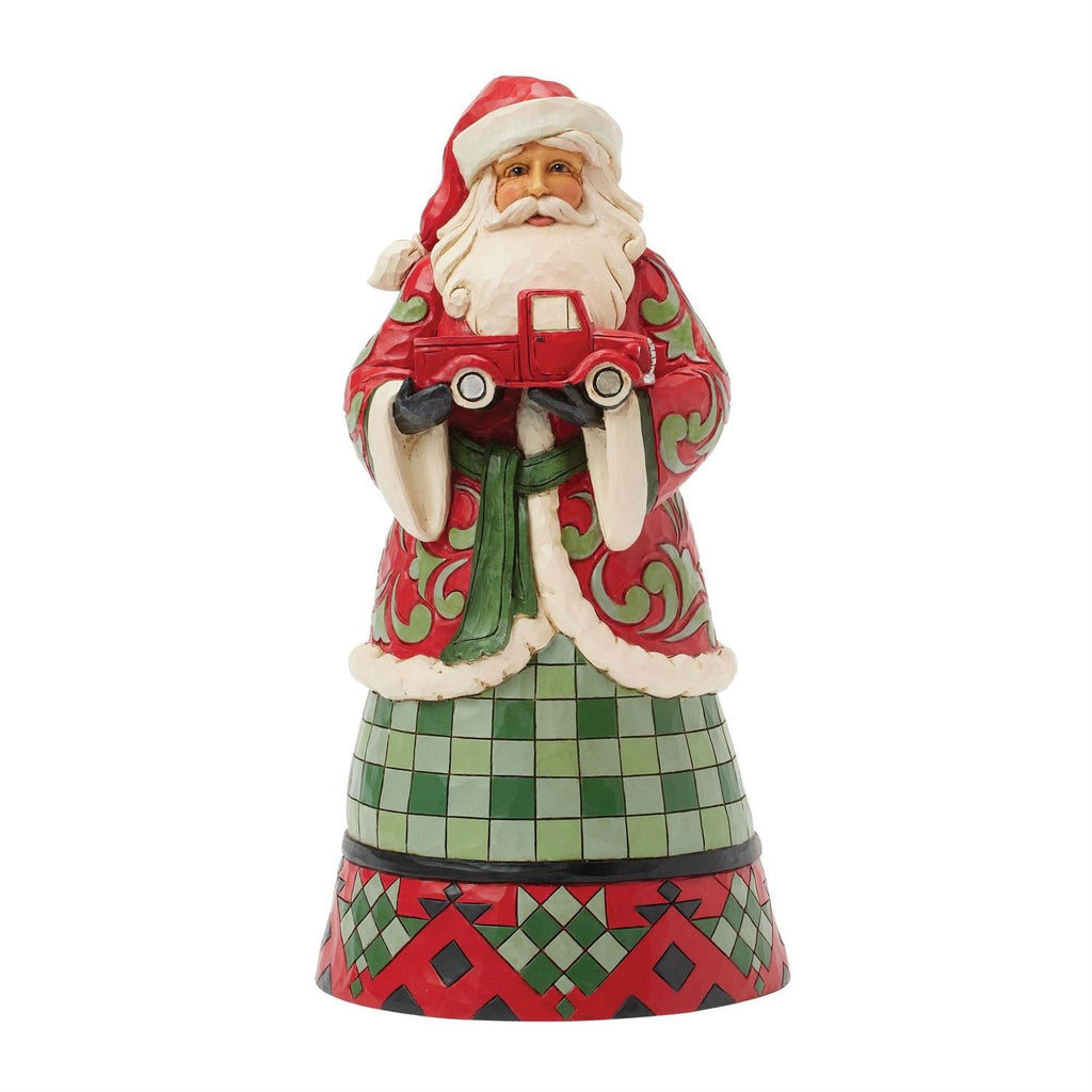 Highland Glen Santa with Toy Truck