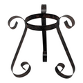 Scrollwork Metal Gazing Ball Stand