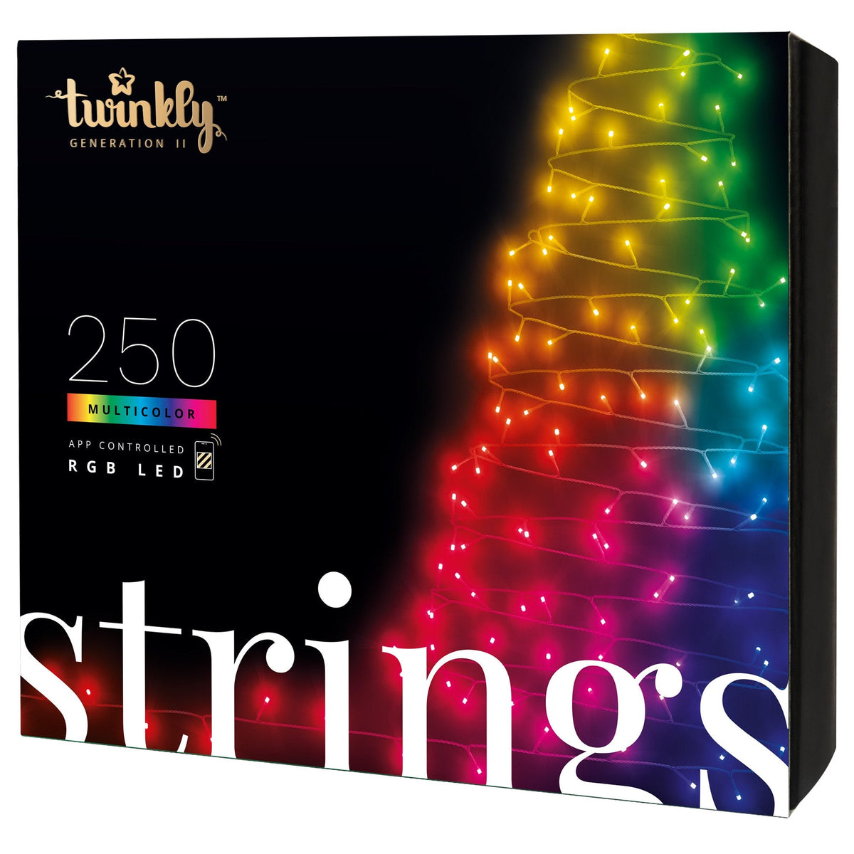 Twinkly 250-Light RGB LED Light Set (Generation II)