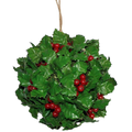 Holly Berry Kissing Ball