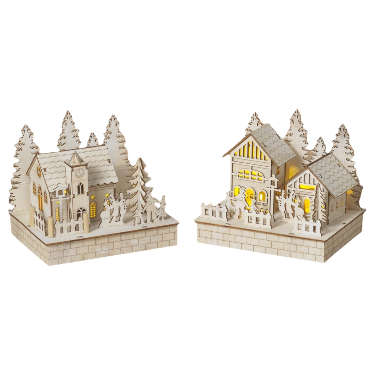 Enchanted Winter Village Building -