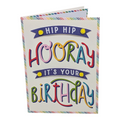 Hip Hip Hooray - Birthday Card