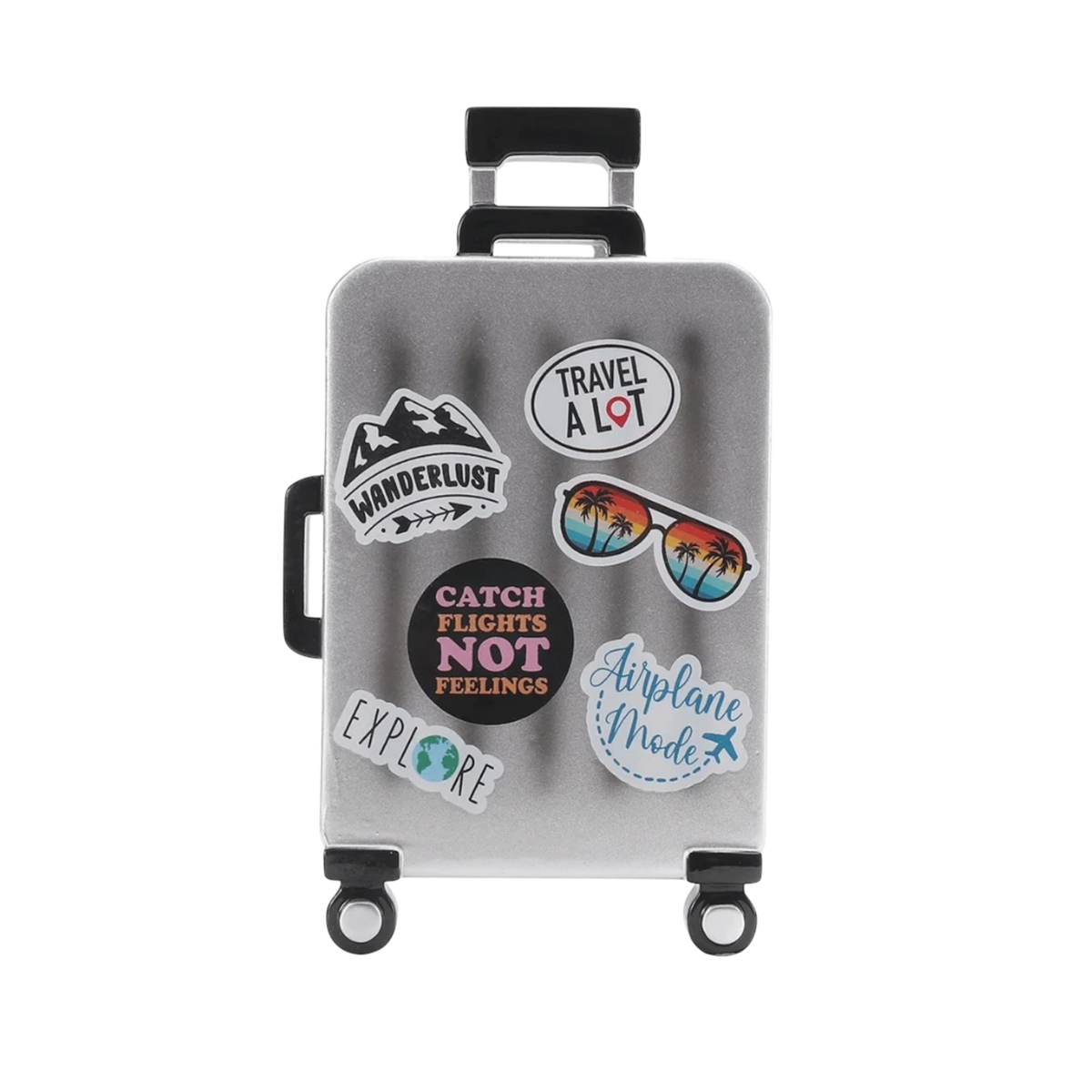 Adventure Awaits Suitcase Ornament