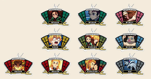 Demon Slayer DECOFLA Acrylic Keychain Blind Box - Kimetsu no Yaiba Mystery Keychain