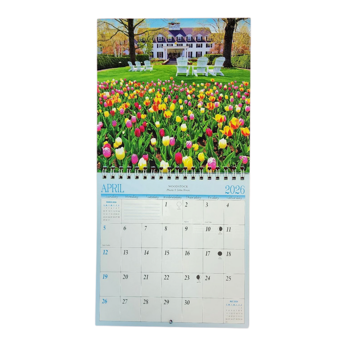 Vermont 2026 Mini Wall Calendar