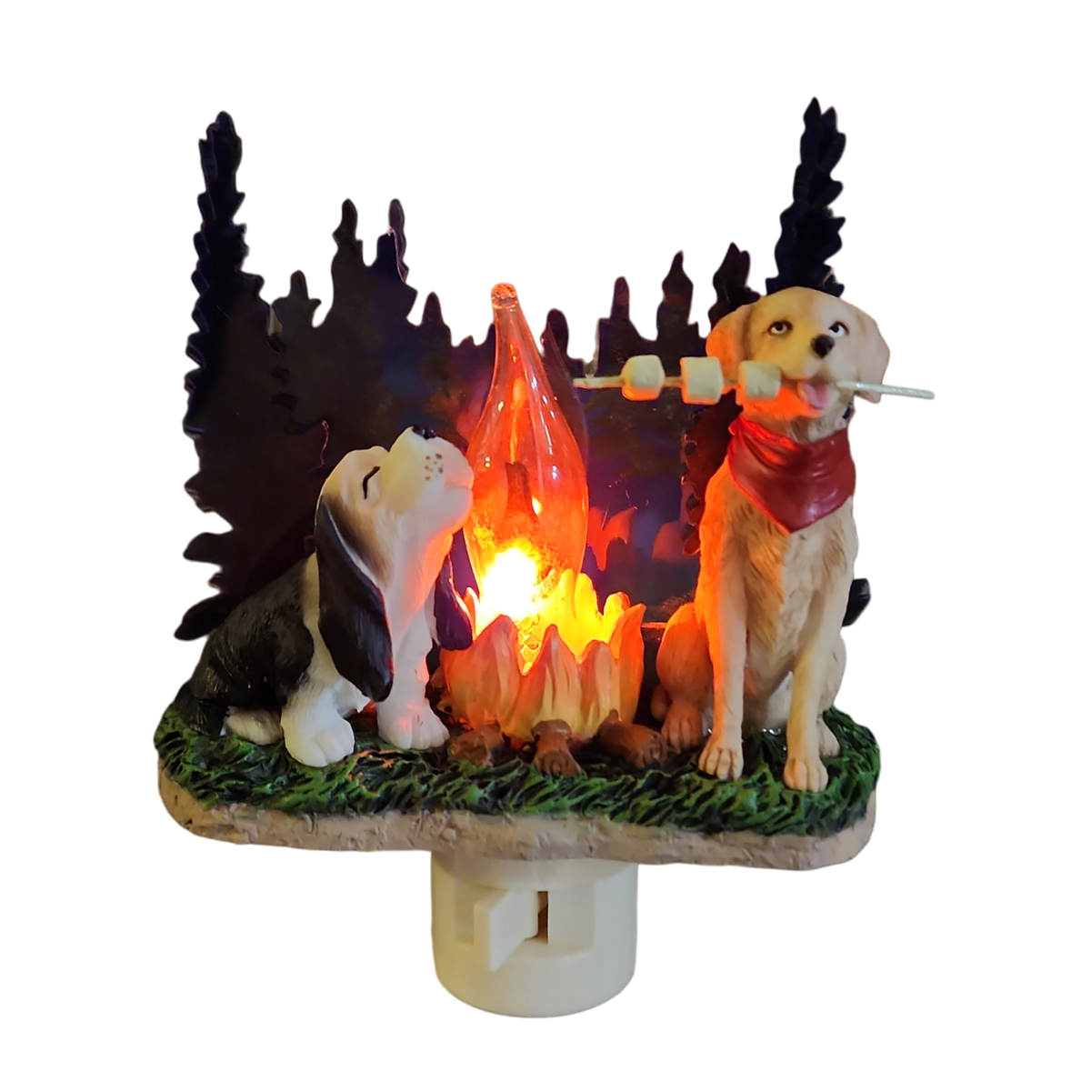 Campfire Dogs Nightlight