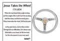 Jesus Takes the Wheel Charm