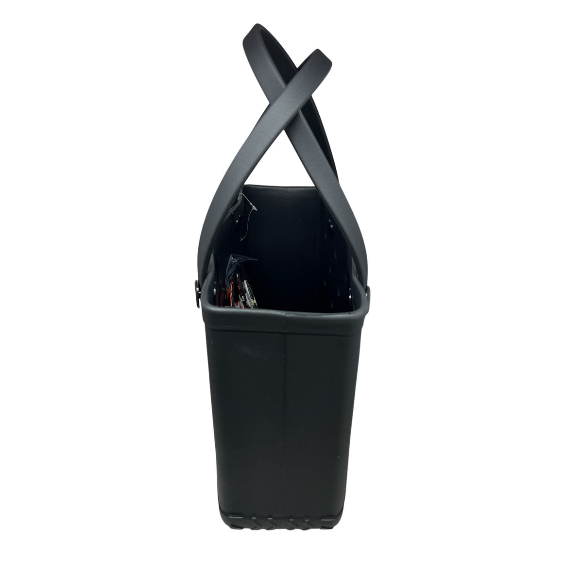 Charming Tote Bag With 12 Removable Charms - Black