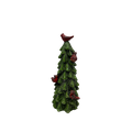 Glitter Cardinal Tree Small
